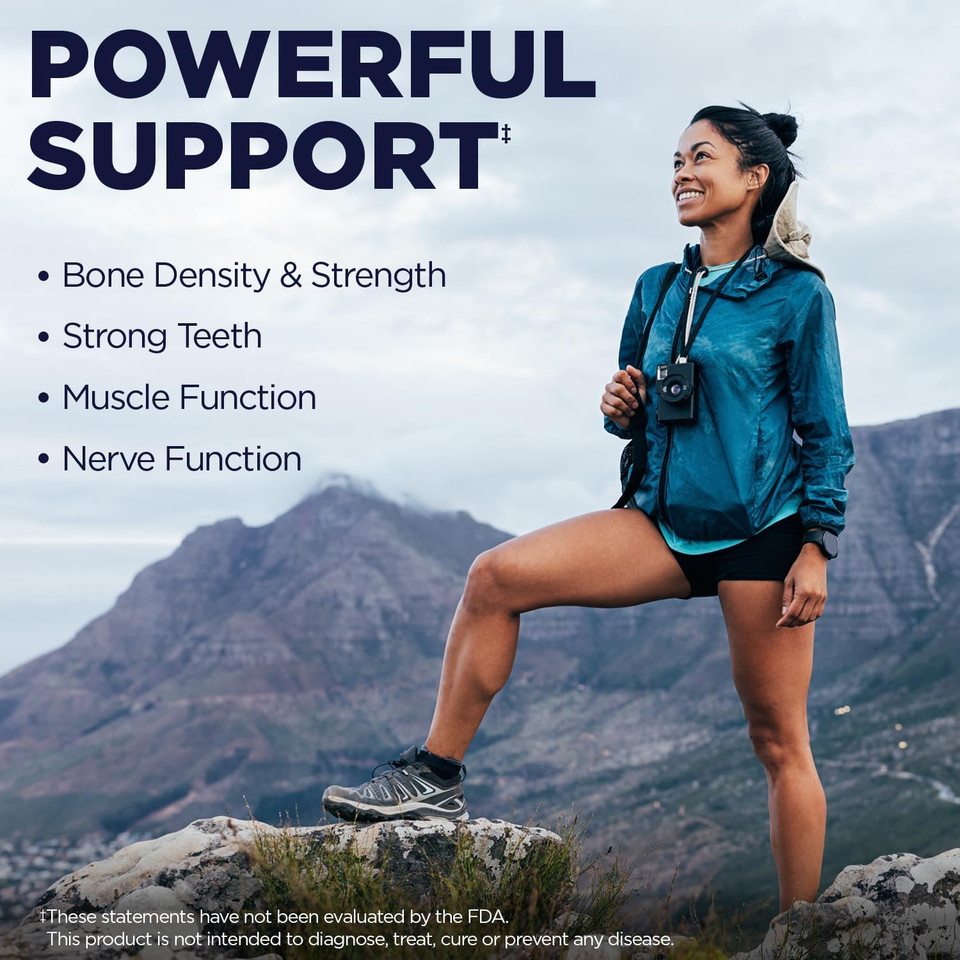 Kal Bone Meal Powder | Sterilized & Edible Supplement Rich In Calcium, Phosphorus, Magnesium | For Bones, Teeth, Nerves, Muscular Function | 16 Oz