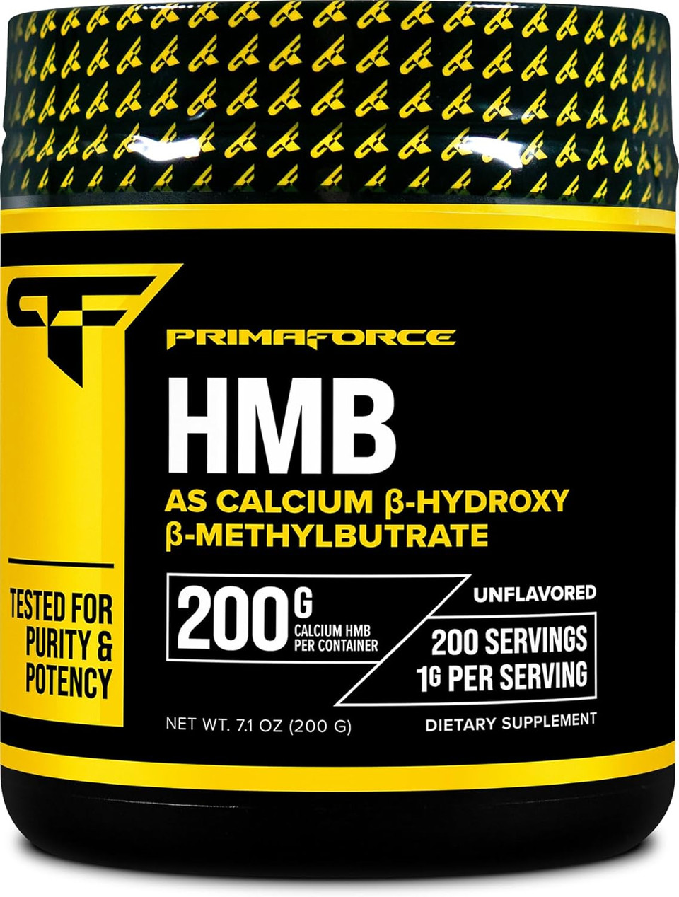 Primaforce Hmb Supplement Powder (200G) (Unflavored) - Pure Calcium Beta-Hydroxy Beta-Methylbutrate