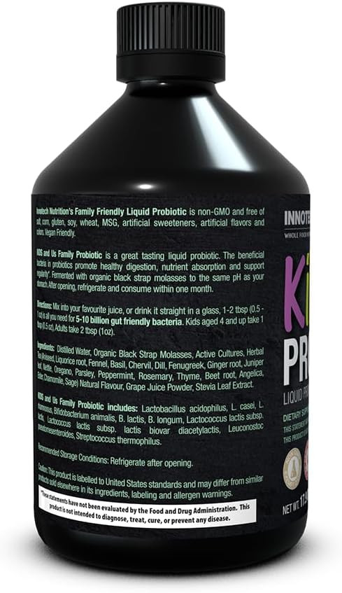 Innotech Nutrition: Liquid Ionic Kelp, Acai Flavor- 530Ml