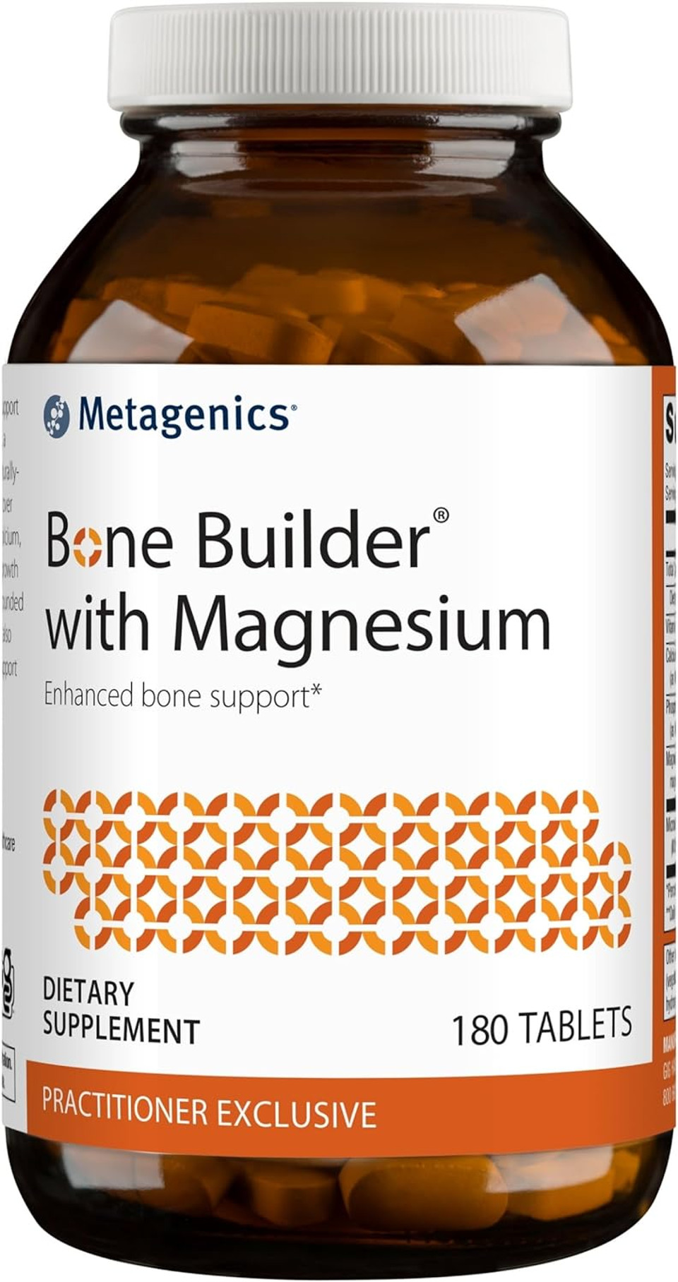 Metagenics Bone Builder With Magnesium Tablets With Calcium, Phosphorus And Vitamin D To Help Maintain Healthy Bone Density - 60 Servings180 Count (Pack Of 1)