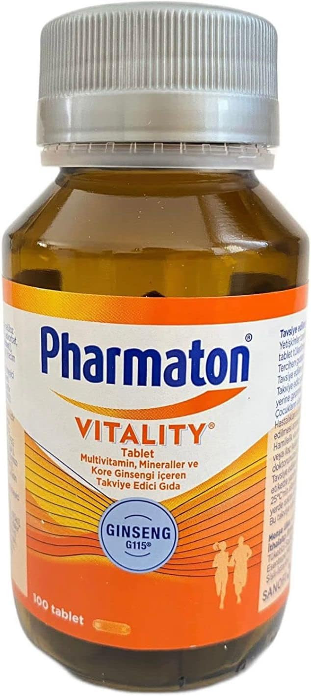 (4 Pack) - Pharmaton - Pharmaton Vitality | 100'S | 4 Pack Bundle