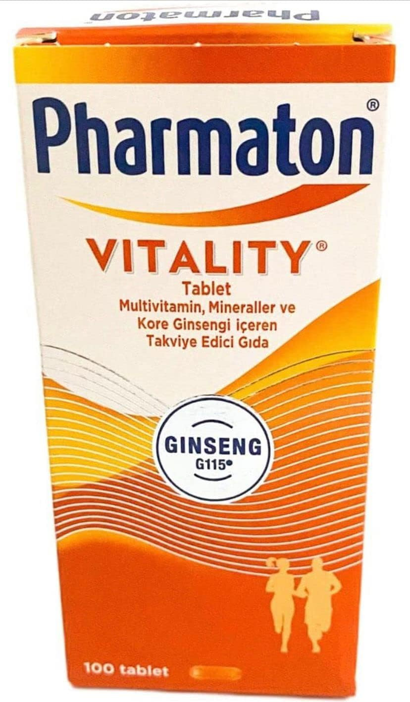 (4 Pack) - Pharmaton - Pharmaton Vitality | 100'S | 4 Pack Bundle