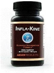 Aidan Products Infla-Kine Supplement, Boswellia Extract, Bcm-95 & Burdock Seed Blend For Joint Mobility Support, 60 Capsules