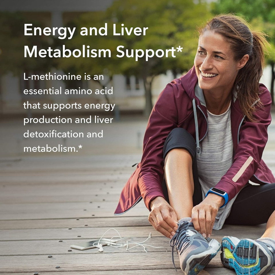 Allergy Research Group - L-Methionine 500 Mg - Liver And Energy Support, Methylation - 100 Vegetarian Capsules Allergy Research Group - L-Methionine 500 Mg - Liver And Energy Support, Methylation - 100 Vegetarian Capsules
