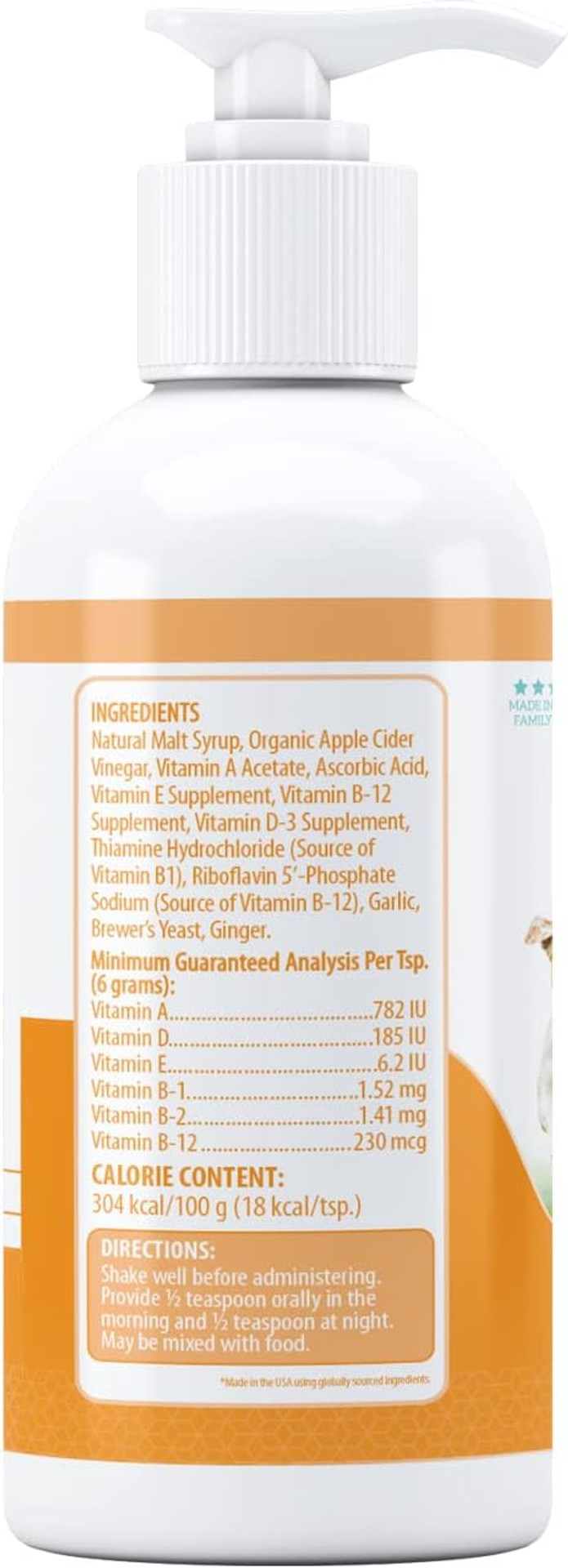 Health Extension Stress Relief - Tasty Liquid Supplement For Puppies & Adult Dogs8Oz