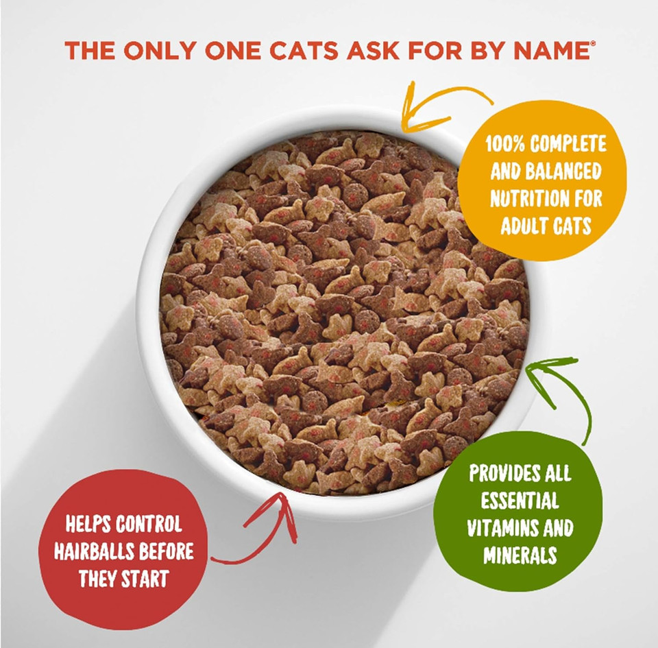 Meow Mix Hairball Control Dry Cat Food, 3.15 Pound Bag (Pack Of 4)