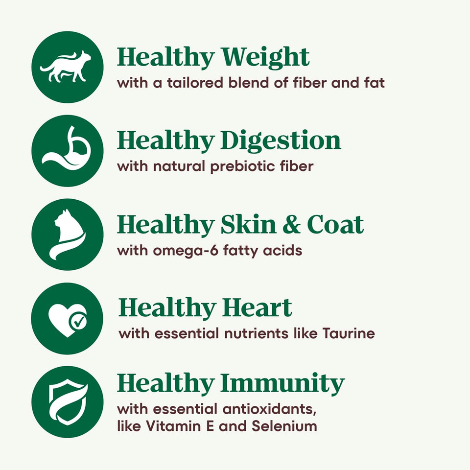 Nutro Wholesome Essentials Adult Indoor Natural Dry Cat Food For Healthy Weight Farm-Raised Chicken & Brown Rice Recipe, 3 Lb. Bag