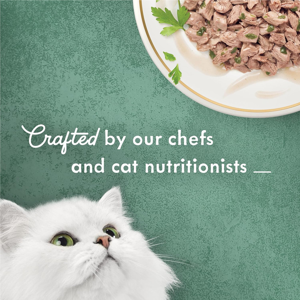 Purina Fancy Feast Wet Cat Food, Medleys Wild Salmon Florentine With Garden Greens In Delicate Sauce - 3 Oz. Can