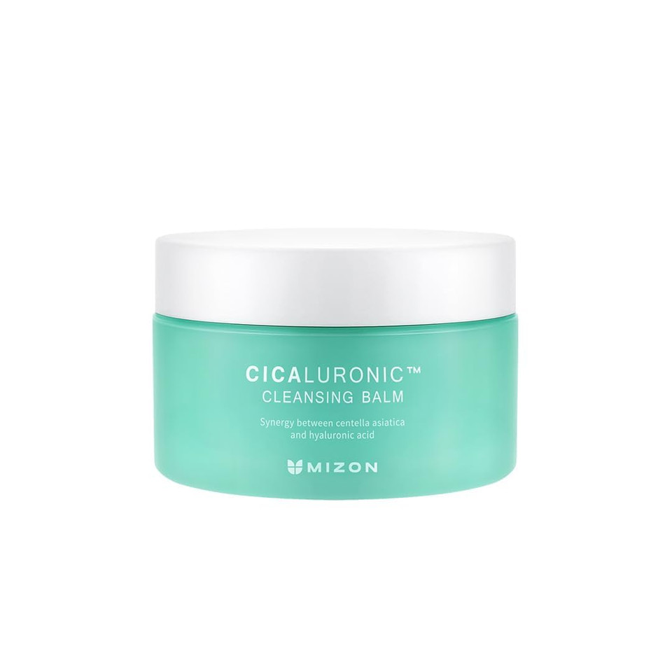 Mizon Cicaluronic Cleansing Balm, Makeup Remover, Centella Asiatica,Hyaluronic Acid, One Step Cleansing (2.7 Fl Oz)