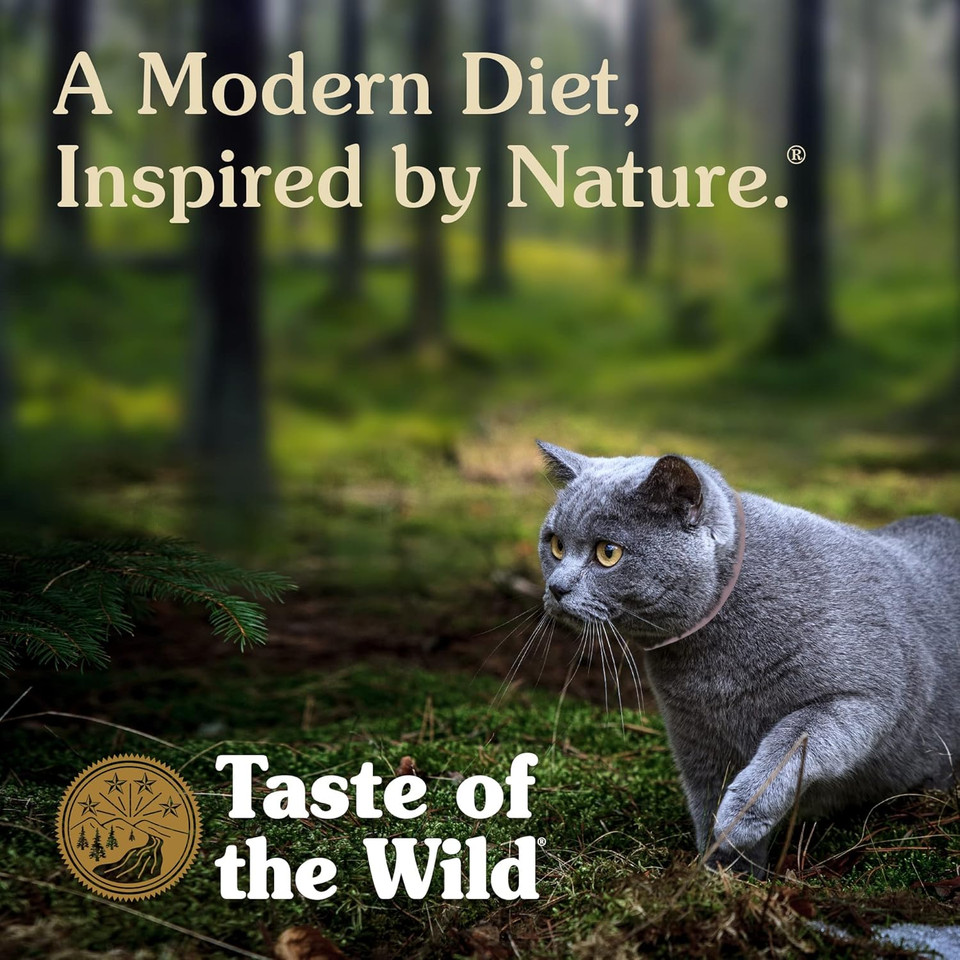 Taste Of The Wild 418652 Grain Free Real Meat Recipe Premium Wet Canned Stew Cat Food (Case Of 24), 3Oz