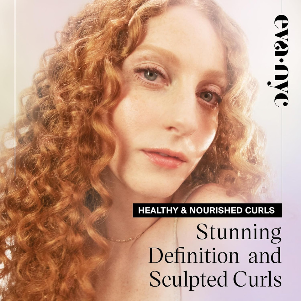 Eva Nyc Gotta Bounce Curl Defining Cream, Moisturizing Curly Hair Products, Smoothing Curl Cream For Curly Hair, Defining And Anti-Frizz Hair Products, 5.4 Fl Oz