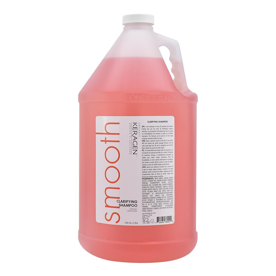 Keragen - Clarifying Shampoo With Keratin And Collagen, All Hair Types, Sulfate Free, 128 Oz