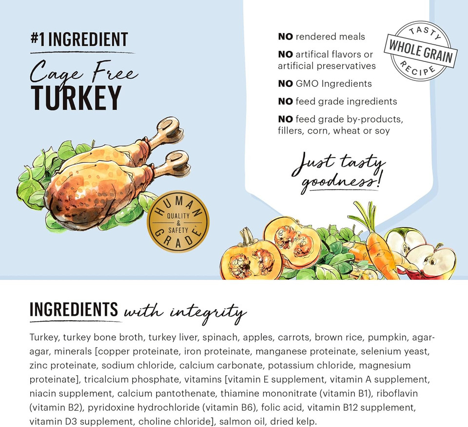 The Honest Kitchen Butcher Block Pã£Â¢Tã£Â©: Turkey & Autumn Veggies Wet Dog Food, 10.5 Oz (Pack Of 6) The Honest Kitchen Butcher Block Pã£Â¢Tã£Â©: Turkey & Autumn Veggies Wet Dog Food, 10.5 Oz (Pack Of 6)