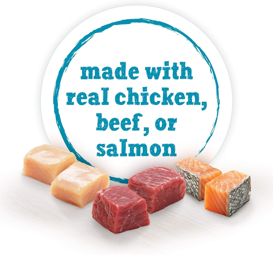 Purina Beneful Small Breed Wet Dog Food Variety Pack, Incredibites With Real Beef, Chicken Or Salmon - (30) 3 Oz. Cans