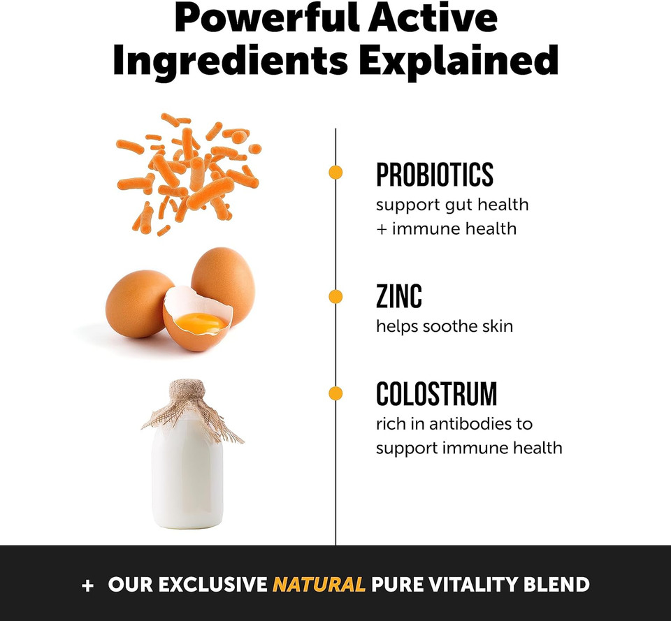 Pet Honesty Dog Allergy Relief Immunity - Chews, Probiotics For Dogs, Seasonal Allergies, Skin And Coat Supplement, Itch Support Supplement (Salmon)Single