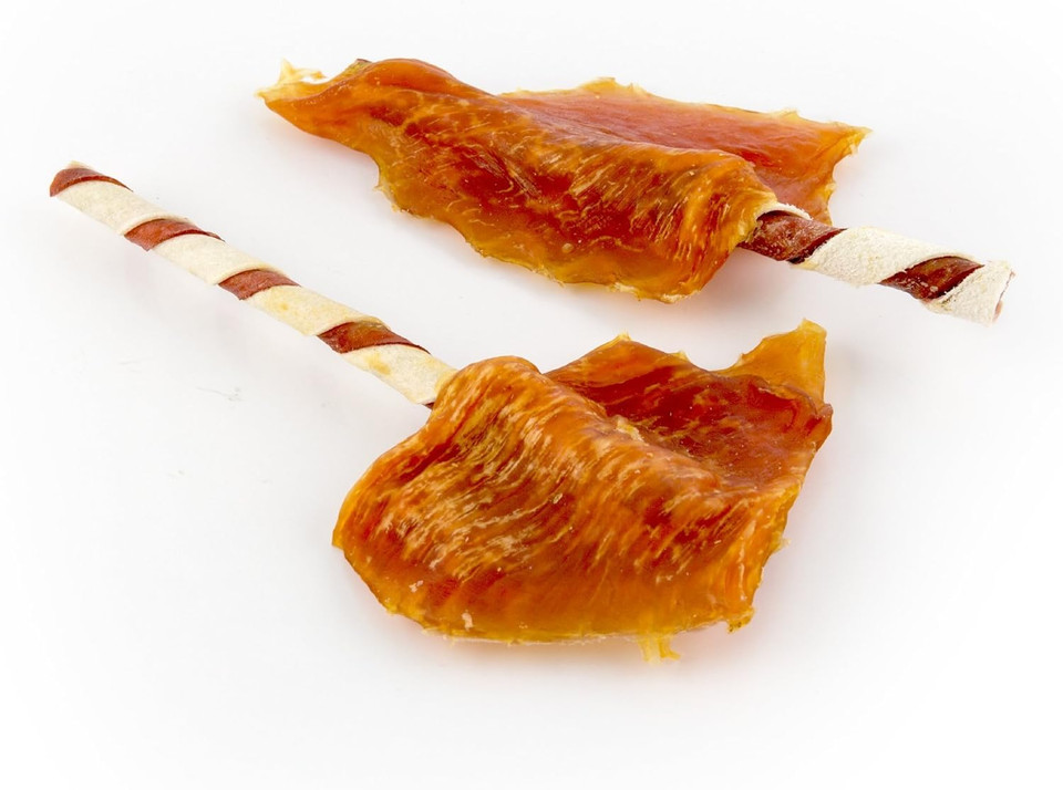 Good'N'Fun Triple Flavor Wings, Made With Real Meat, Treats For All Dog Sizes