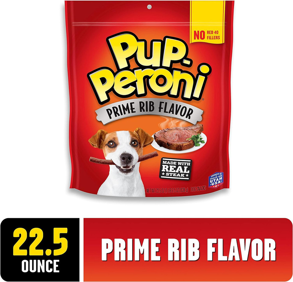 Pup-Peroni Original Prime Rib Flavor Dog Treats, 22.5 Ounce Bag1.41 Pound (Pack Of 1)