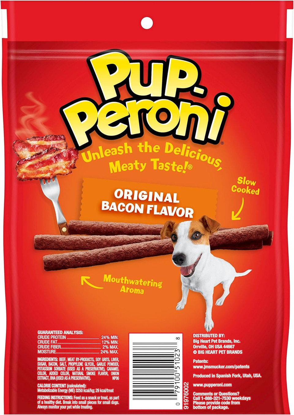 Pup-Peroni Original Bacon Flavor Dog Treats, 5.6 Ounce (Pack Of 8)5.6 Ounce (Pack Of 8)