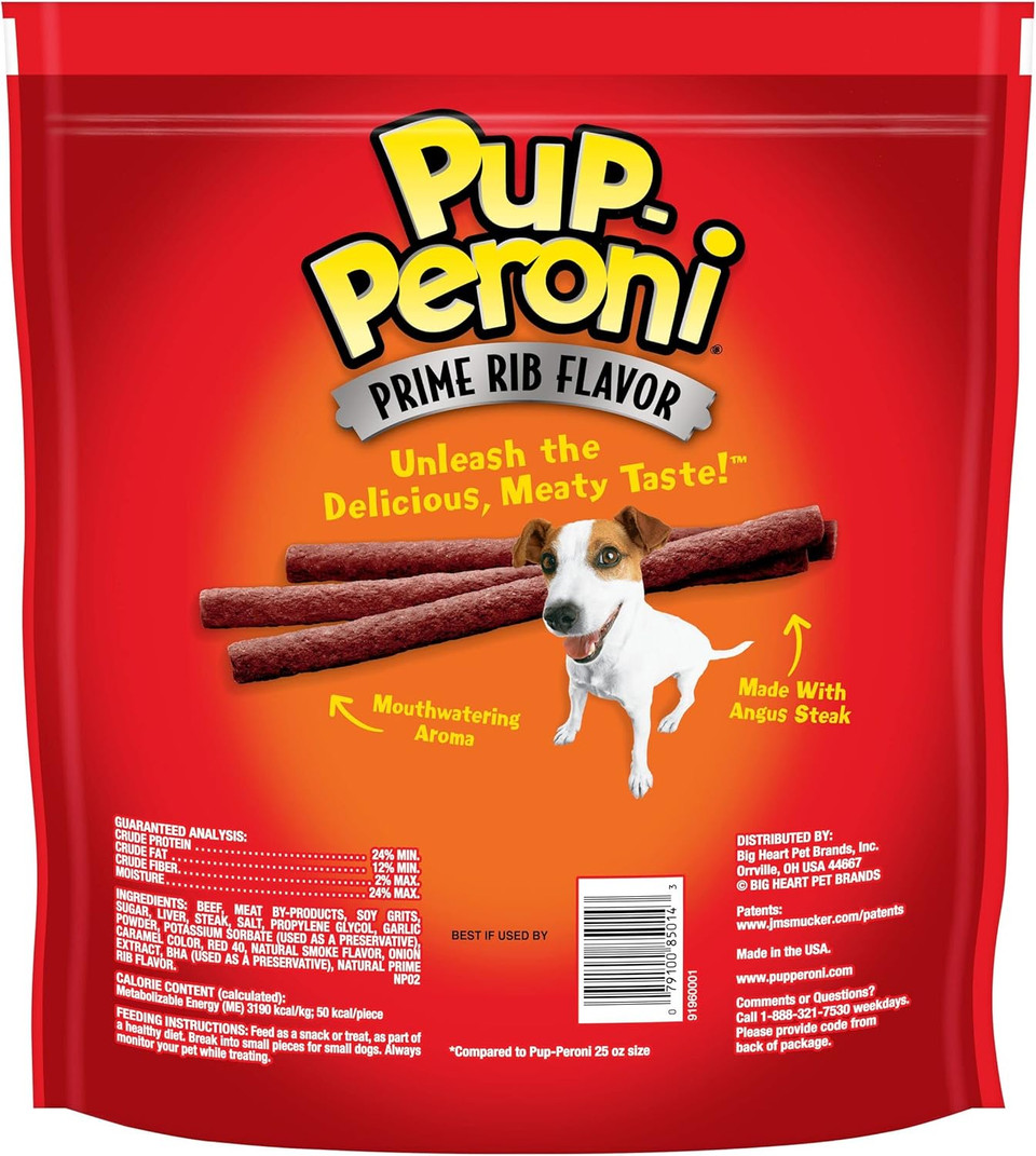 Pup-Peroni Original Prime Rib Flavor Dog Treats, 38 Ounce38 Ounce