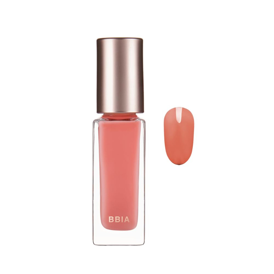 Bbia Ready To Wear Nail Color Polish, 0.24 Fl Oz  Quick-Dry Natural Colors, Glossy & Sheer Finish, Buildable Formula, Long-Lasting, Care Ingredients Included, Home Diy Manicure (Ns01 Nude Rose)Ns01 Nude Rose