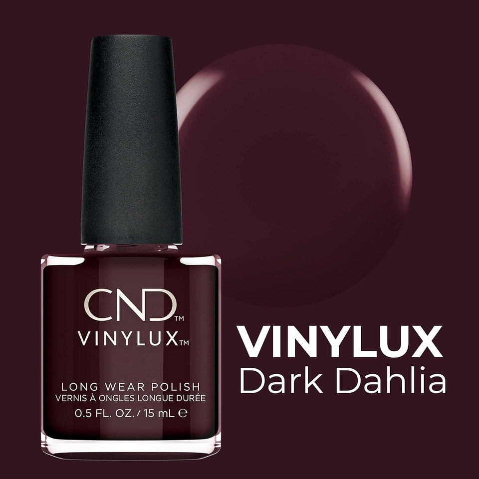 CND Vinylux Longwear Purple Nail Polish, Gel-like Shine & Chip Resistant Color, 0.5 Fl Oz