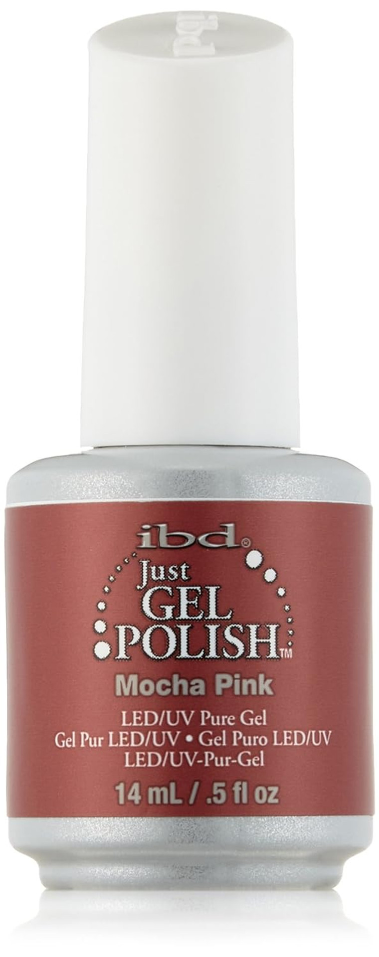 Ibd Just Gel Nail Polish, Mocha Pink, 0.5 Fluid Ounce