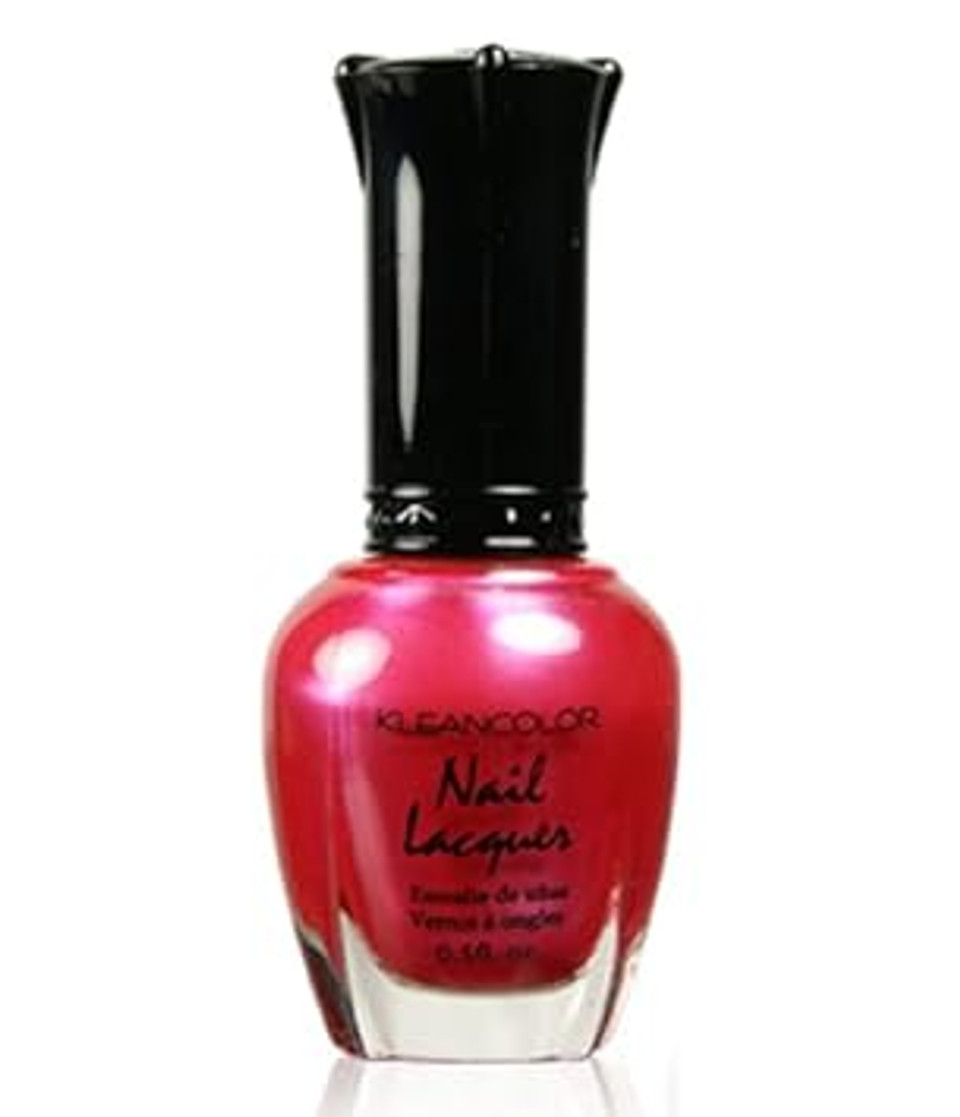Kleancolor Nail Polish Lacquer -New Girl In Town Red Lot 6Pc Full Size Set