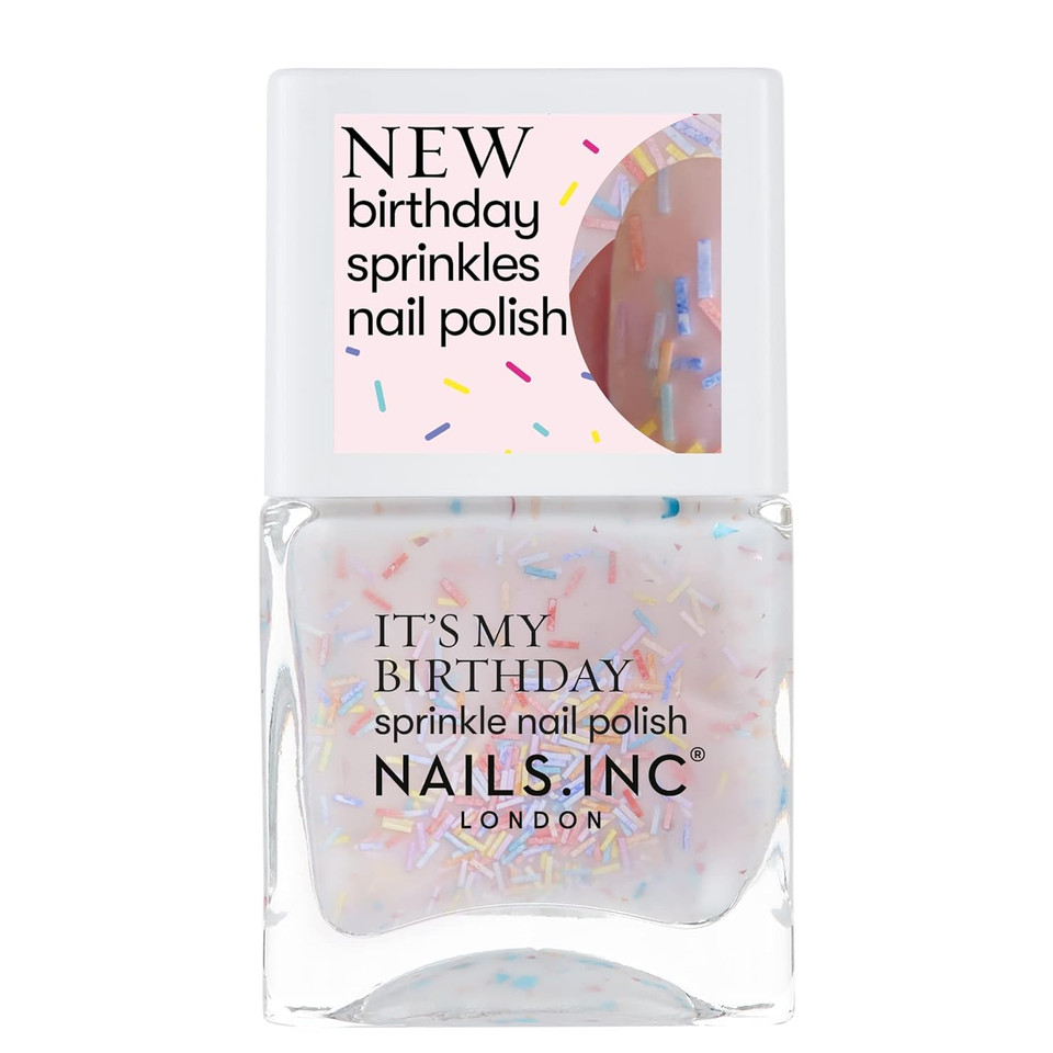 Nails.Inc It'S My Birthday Sprinkle Nail Polish