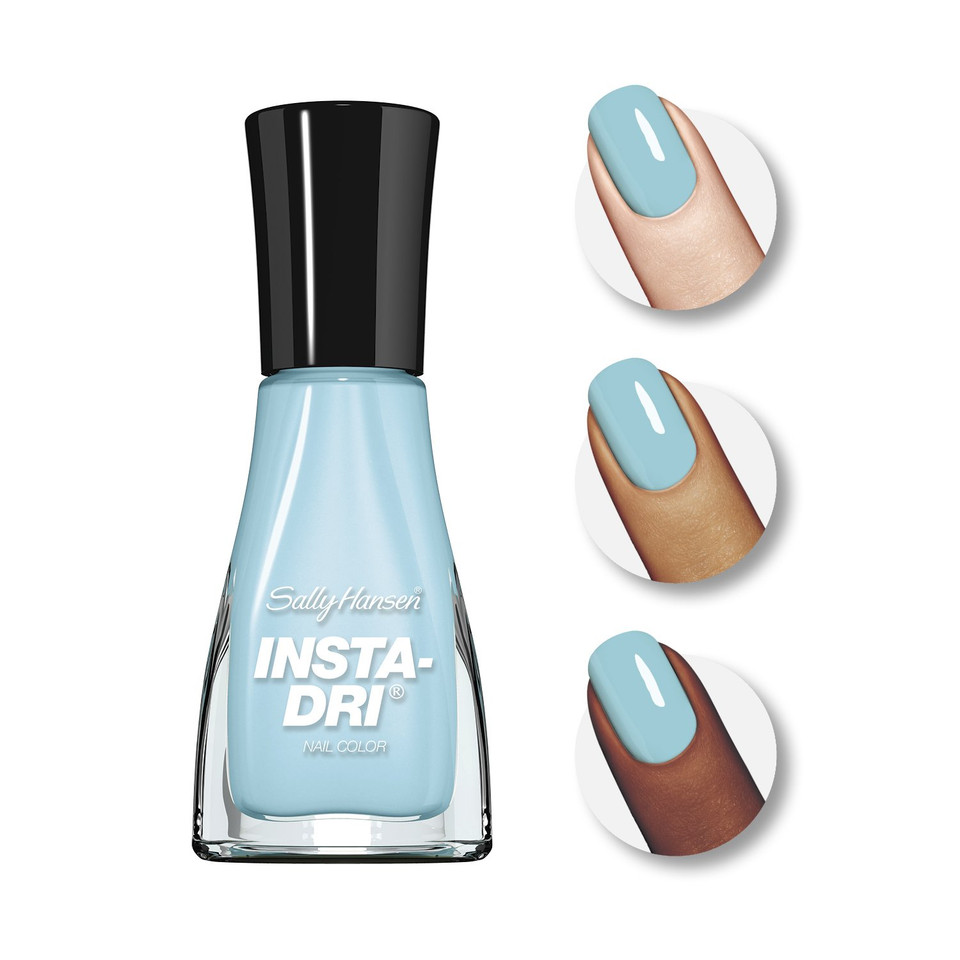 Sally Hansen Insta-Dri Nail Color 396/425 Blue-Away, 0.31 Fl Oz (Pack Of 1)Blue Away!0.31 Fl Oz (Pack Of 1)