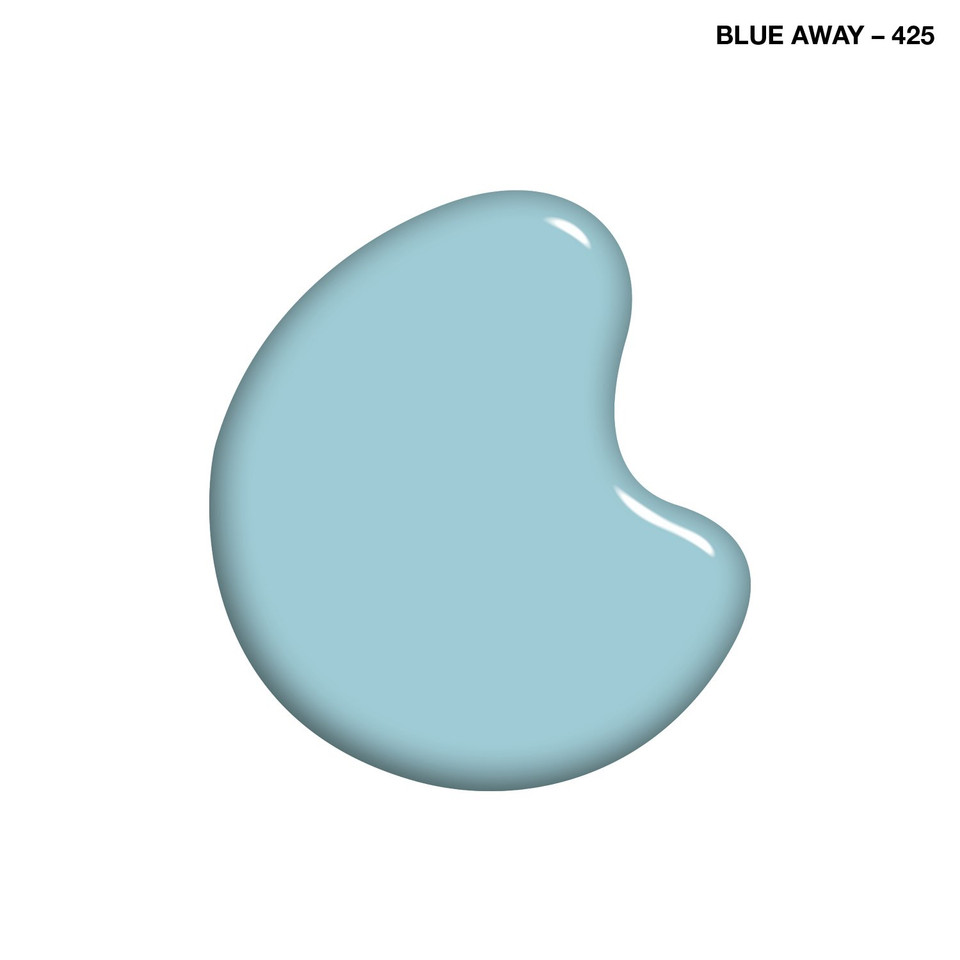 Sally Hansen Insta-Dri Nail Color 396/425 Blue-Away, 0.31 Fl Oz (Pack Of 1)Blue Away!0.31 Fl Oz (Pack Of 1)