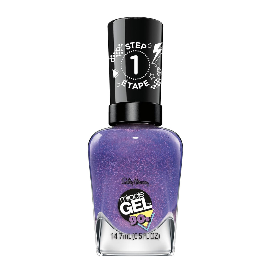 Sally Hansen Miracle Gel Hue Had To Be There Collection - Nail Polish - Frosted Tips - 0.5 Fl Oz
