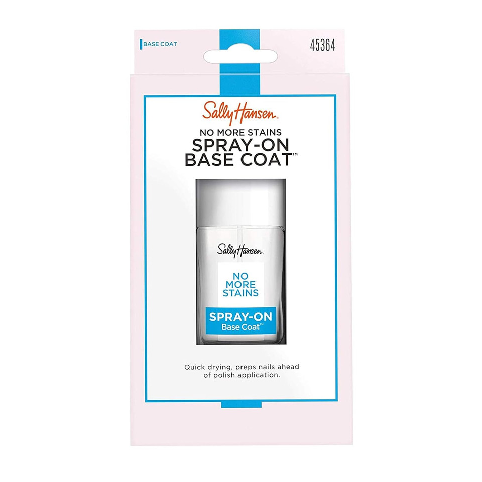Sally Hansen Treatment No More Stains Base Coat, 0.37 Fluid Ounce0.37 Fl Oz (Pack Of 1)