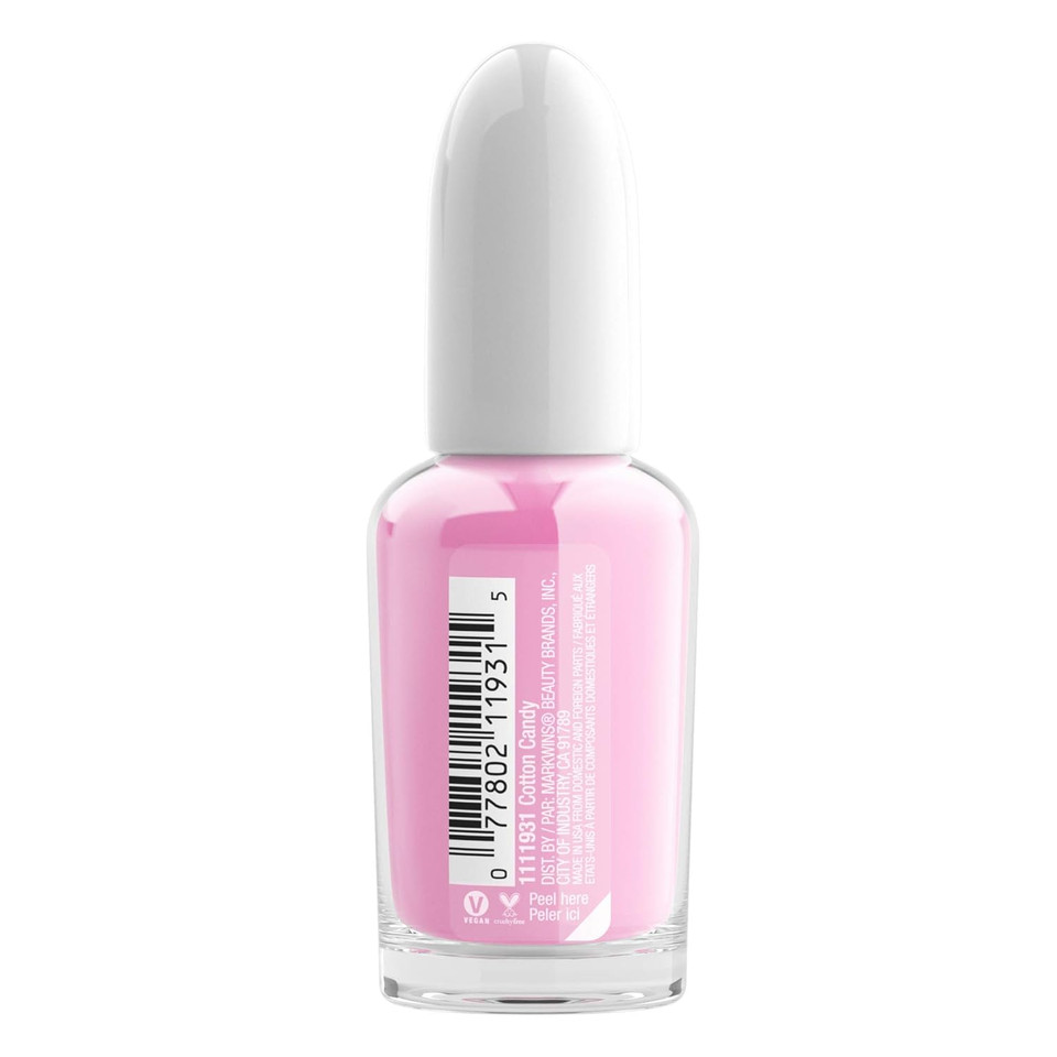 Wet N Wild Fast Dry Af Nail Polish Color, Light Pink Cotton Candy | Quick Drying - 40 Seconds | Long Lasting - 5 Days, Shinecotton Candy