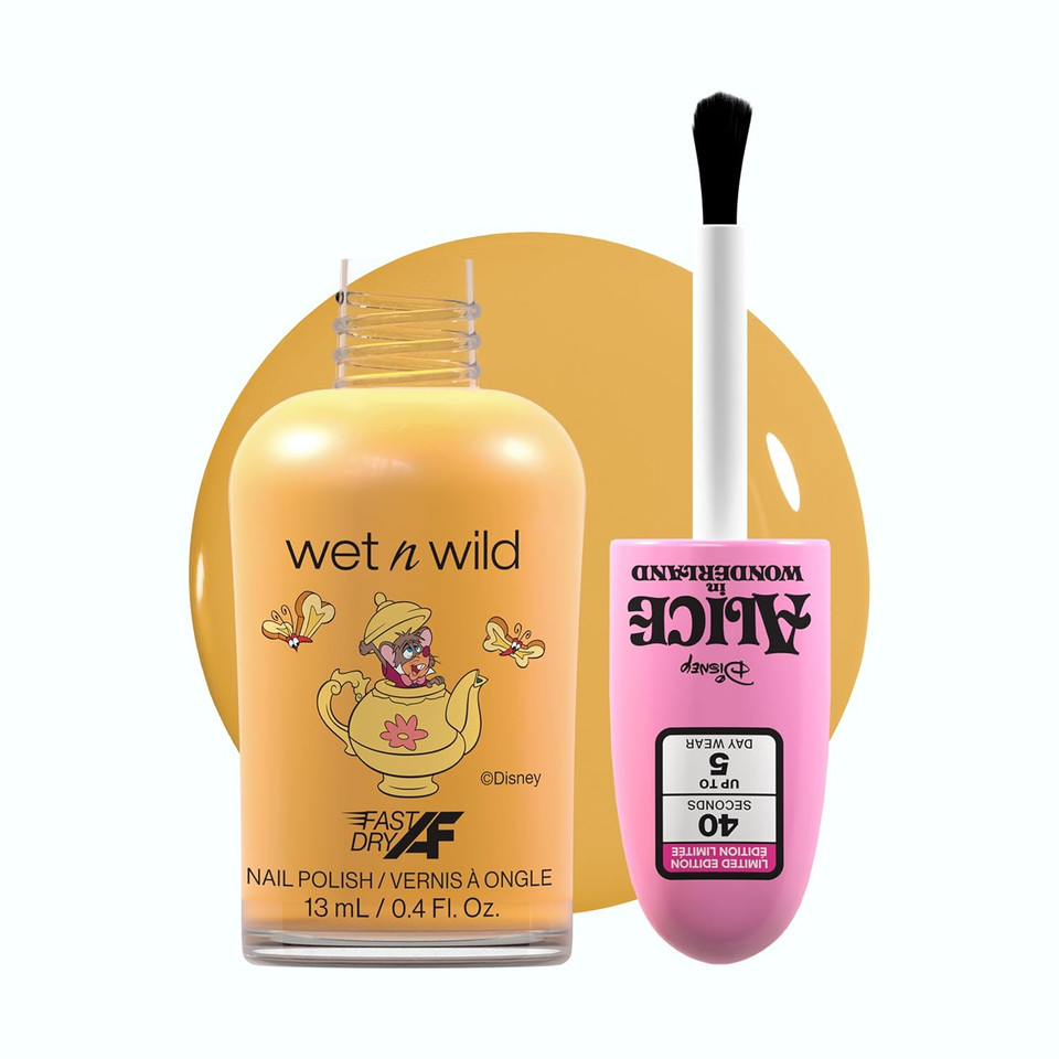 Wet N Wild In A World Of My Own 2-Piece Nail Polish Set Alice In Wonderland Collection
