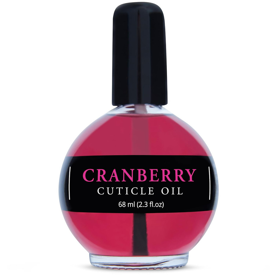 Ellie Chase Moisturizing Cuticle & Nail Care Oil 2.3 Fl Oz - Cranberry Scented  Infused With Jojoba Oil, Aloe, Vitamin E  Nail & Cuticle Hydration, Repair, Moisturizer, Strengthener, Growth