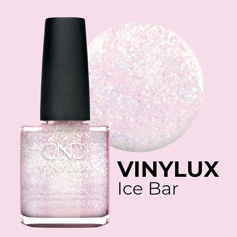 Cnd Vinylux Longwear Coral Nail Polish, Gel-Like Shine & Chip Resistant Color, 0.5 Fl Ozice Bar #262