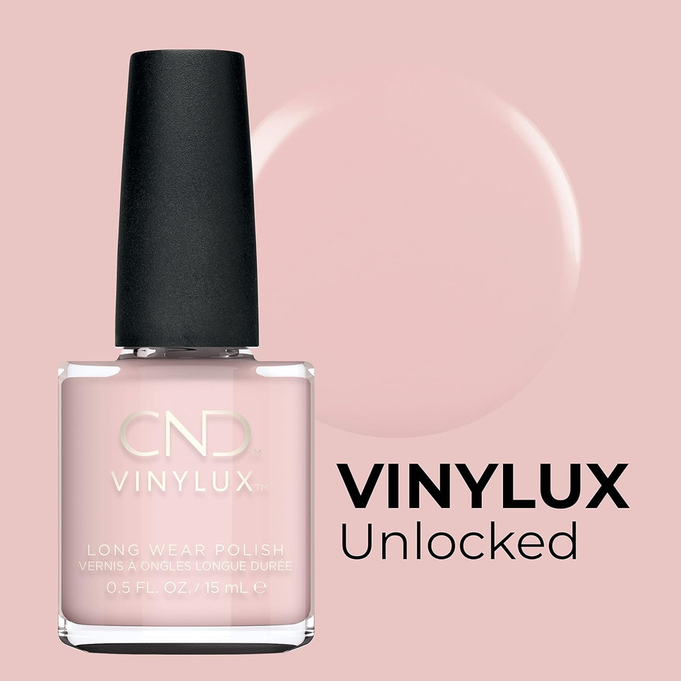 Cnd Vinylux Longwear Pink Nail Polish, Gel-Like Shine & Chip Resistant Color, 0.5 Fl Oz