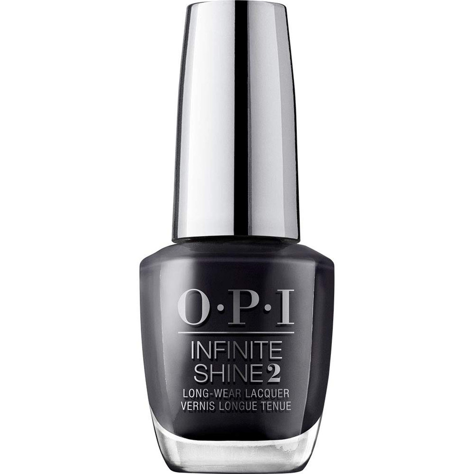 Opi Infinite Shine 2 Long-Wear Lacquer, Strong Coal-Ition, Gray Long-Lasting Nail Polish, 0.5 Fl Oz