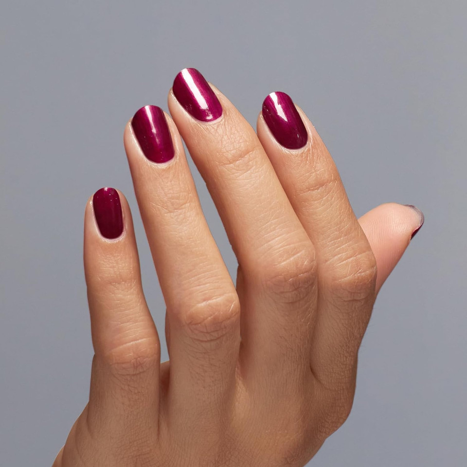 Opi Nail Lacquer, Opaque & Dark Pearl Finish Red Nail Polish, Up To 7 Days Of Wear, Chip Resistant & Fast Drying, Fall 2023 Collection, Big Zodiac Energy, Big Sagittarius Energy, 0.5 Fl Ozbig Sagittarius Energy0.50 Fl Oz (Pack Of 1)