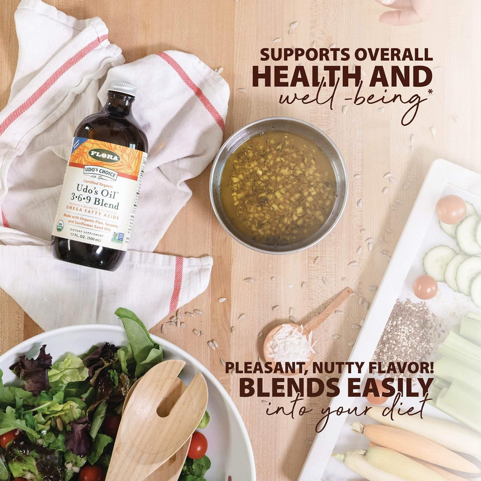 Flora - Udo'S Choice, Omega 369 Oil Blend, High Lignan, 8.5 Fl Oz Flora - Udo'S Choice, Omega 369 Oil Blend, High Lignan, 8.5 Fl Oz