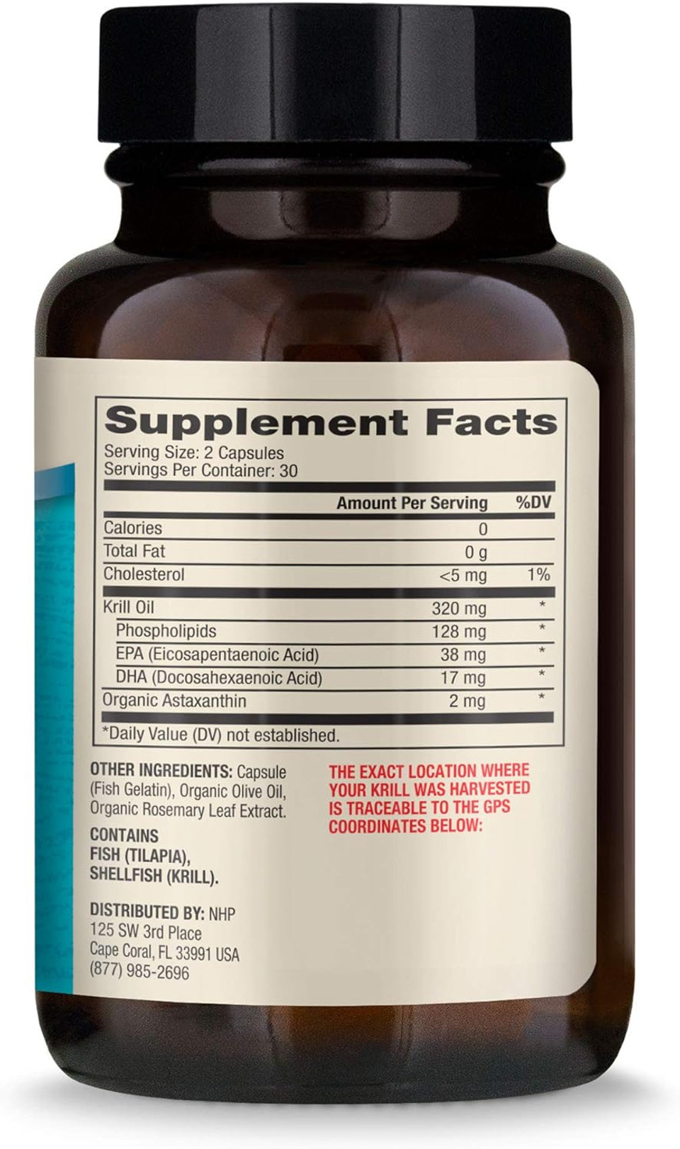 Dr. Mercola, Krill Oil For Kids, 30 Servings (60 Capsules), Source Of Omega 3 Fatty Acids, Msc Certified, Non Gmo, Soy Free, Gluten Free