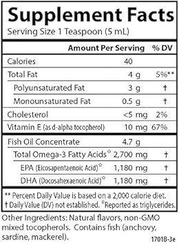 Carlson - Med Omega, 2700 Mg Omega-3S Professional Strength, Heart, Brain & Vision Support, Wild Caught & Sustainably Sourced, Lemon-Lime, 100 Ml