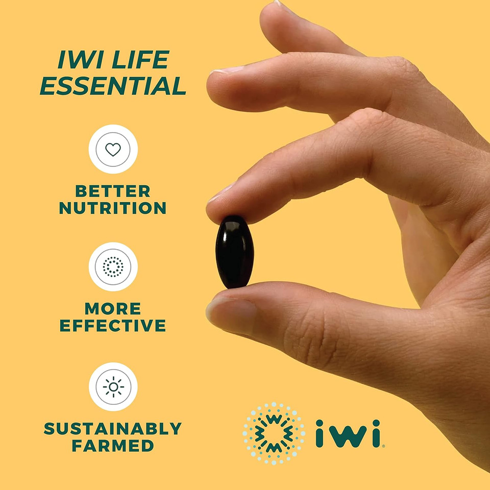 Iwi Life Vegan Omega 3 Essential - 30 Softgels I Algae Omega 3 Supplement, 950Mg Algae Oil, Epa Dha Omega-3 Fatty Acids, Plant Based Fish Oil For Heart, Brain, Joints, Immune Support - 90 Day Supply Iwi Life Vegan Omega 3 Essential - 30 Softgels I Algae Omega 3 Supplement, 950Mg Algae Oil, Epa Dha Omega-3 Fatty Acids, Plant Based Fish Oil For Heart, Brain, Joints, Immune Support - 90 Day Supply