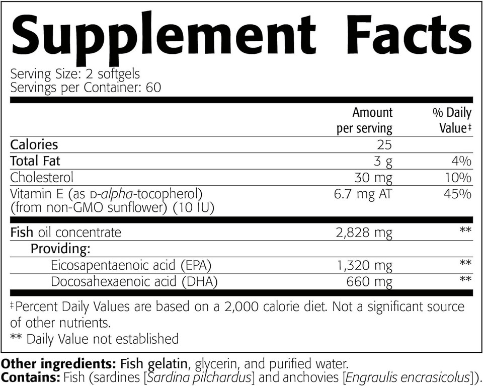 New Roots Herbal Wild Omega-3, 900Mg, Epa 600Mg Dha 330 Mg (120 Softgels) Standardized To The Highest Concentration. + Vitamin E. Supports Heart Health & Joint Health