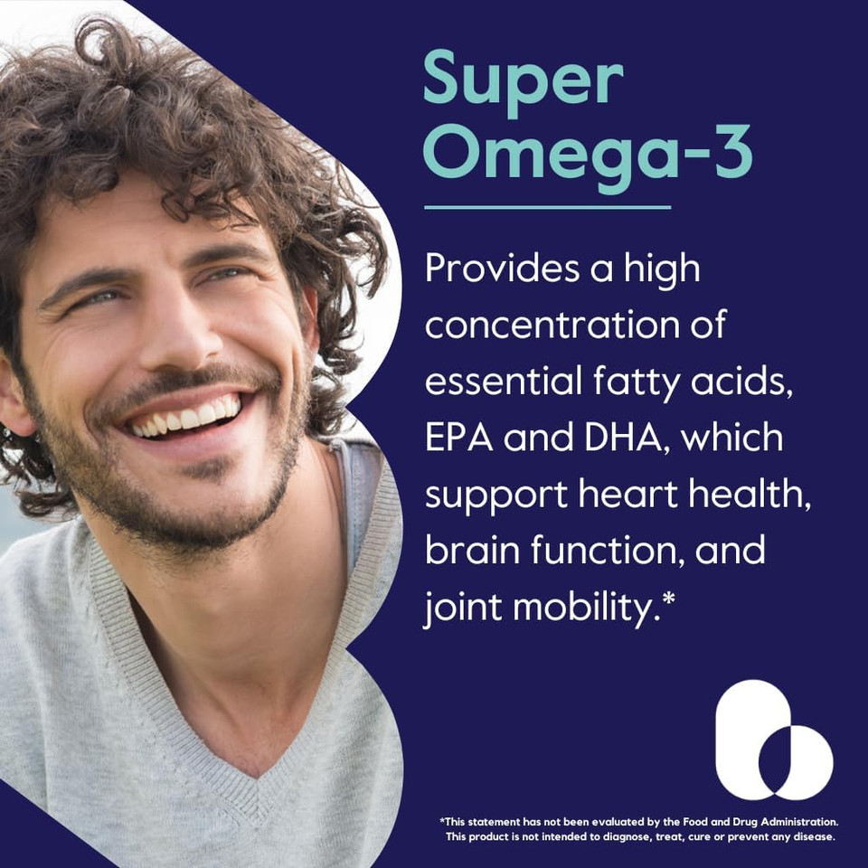 Super Omega-3 1000Mg (120 Softgels)