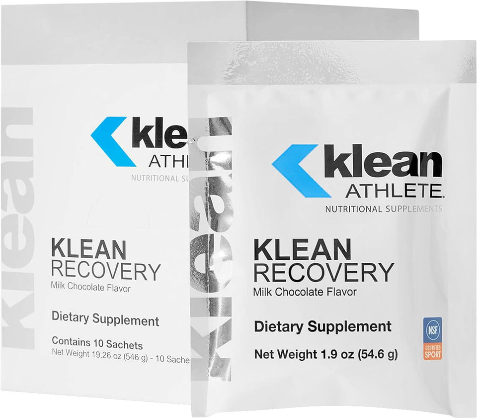 Klean Athlete Klean Recovery | Optimizes Muscle Recovery After Exercise | Nsf Certified For Sport | 10 Sachets | Milk Chocolate Flavor