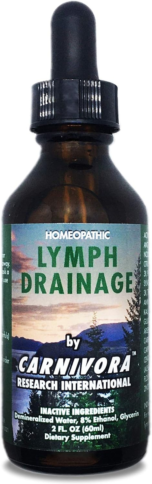 Carnivora - Lymph Drainage Drops - Stimulates And Cleanses Your Lymphatic System  Flushes Cell Waste, Boosts Energy, Combats Exhaustion. 2 Fl Oz (Pack Of 1)