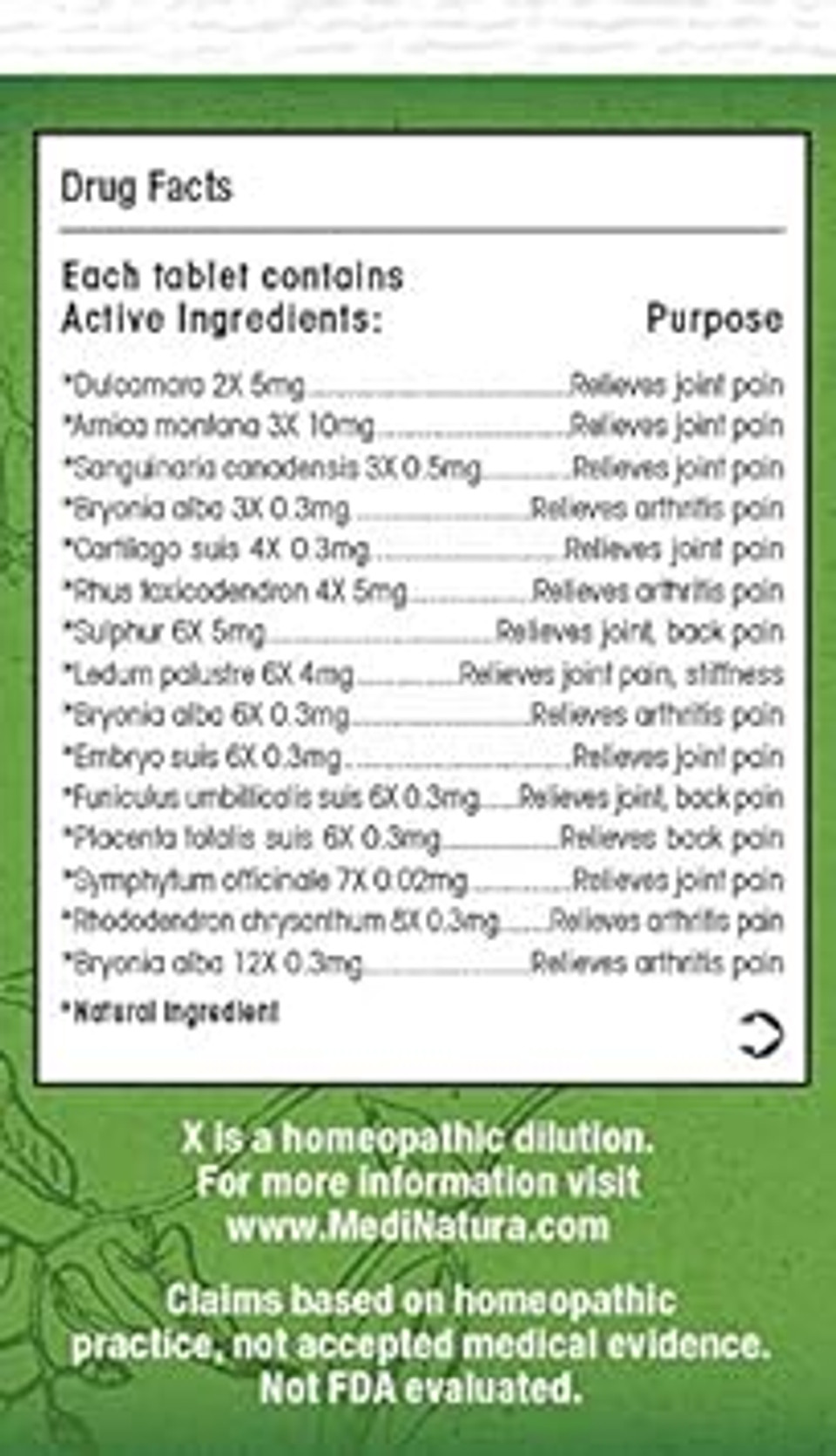 T-Relief Arthritis Arnica +12 Natural Medicines For Soreness Stiffness Aches & Pains In Joints - 100 Tablets (4 Pack)100 Count (Pack Of 4) T-Relief Arthritis Arnica +12 Natural Medicines For Soreness Stiffness Aches & Pains In Joints - 100 Tablets (4 Pack)100 Count (Pack Of 4)