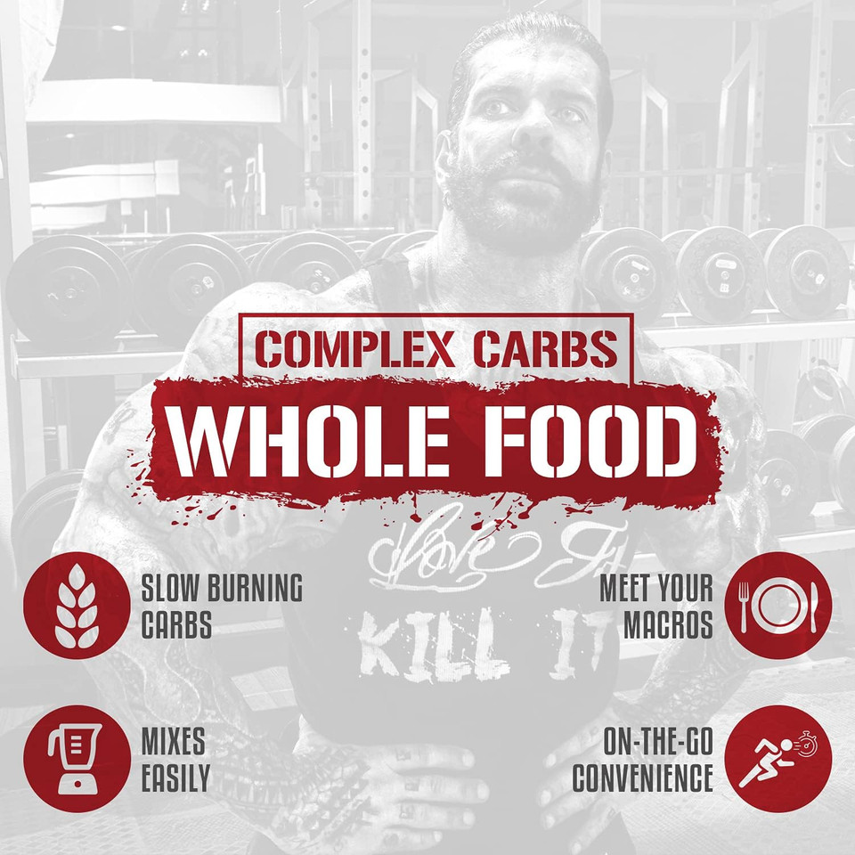 5% Nutrition Rich Piana Real Carbs With Real Food Complex Carbohydrates, Long-Lasting Low Glycemic Energy For Pre-Workout/Post-Workout Recovery Meal, 3.4 Lb, 40 Servings (Sweet Potato Pie)Sweet Potato Pie
