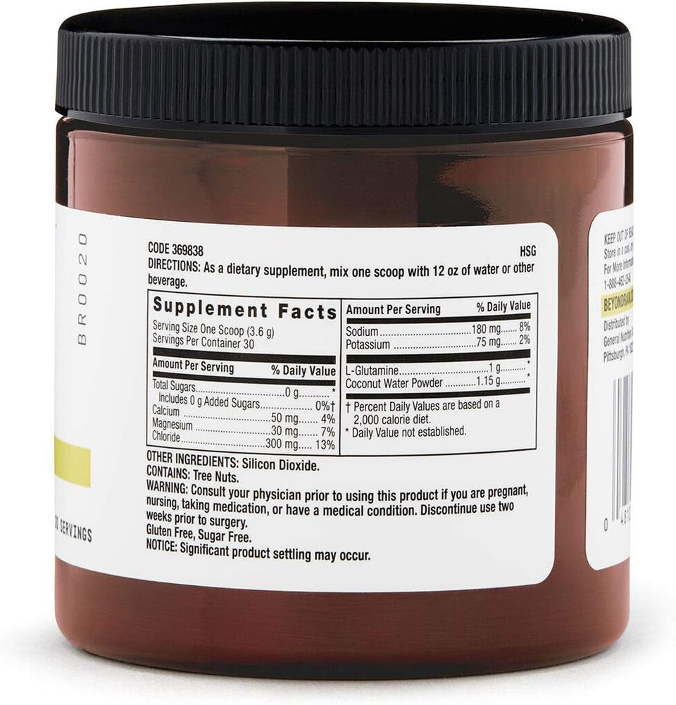 Beyond Raw Chemistry Labs Electrolytes, 30 Servings, Electrolyte Replenisher